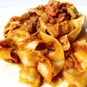 Tagliatelle Bolognese  at Crossroads Kitchen in Los Angeles