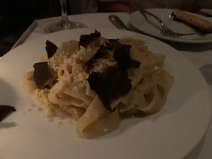 Fettuccini  at Crossroads Kitchen in Los Angeles