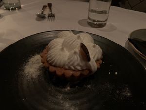 Banana cream pie at Crossroads Kitchen in Los Angeles