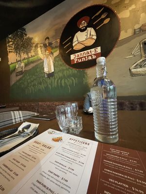 Inside decor   at Jannat-E-Punjab in Guelph