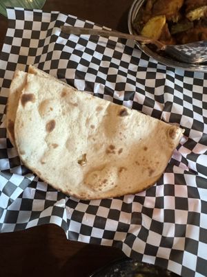 Vegan Roti (no butter)  at Jannat-E-Punjab in Guelph