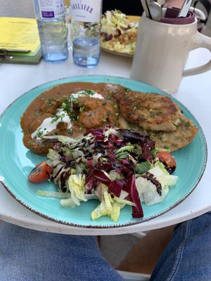 Gulasch at Cafe Harvest in Vienna