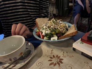 Griechischer Salat  at Cafe Harvest in Vienna