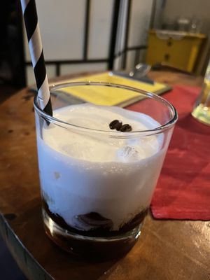 Vegan White Russian  at Cafe Harvest in Vienna