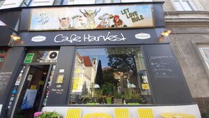 Exterior at Cafe Harvest in Vienna