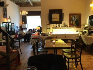 interior at Cafe Harvest in Vienna