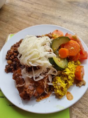 Silvester brunch at Cafe Harvest in Vienna