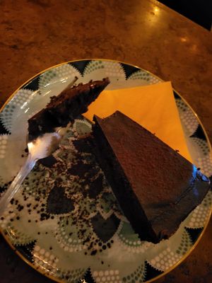 Sachertorte at Cafe Harvest in Vienna