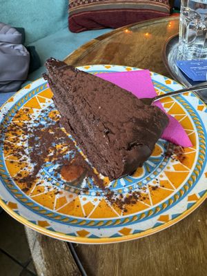Vegane Sachertorte  at Cafe Harvest in Vienna