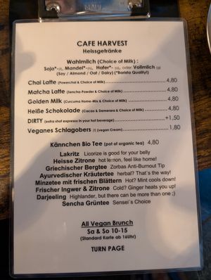  at Cafe Harvest in Vienna