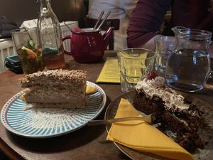   at Cafe Harvest in Vienna