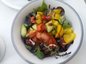 Salad (daily menu) at Cafe Harvest in Vienna