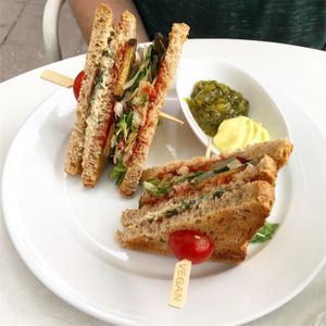 Club Sandwich  at Cafe Harvest in Vienna