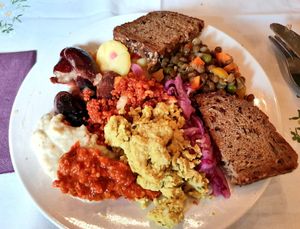 All Vegan Brunch at Cafe Harvest in Vienna