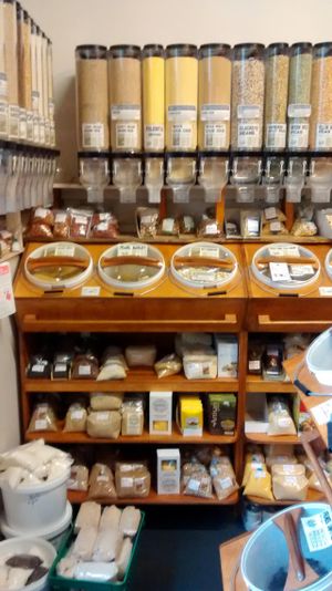 Even more beans and pulses. at The New Leaf Co-op in Edinburgh