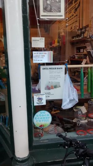 Happy cow five star! at The New Leaf Co-op in Edinburgh