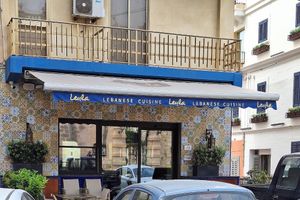 Exterior at Leyla Lebanese Cuisine in St Julians