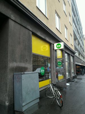 Look for yellow and you will find it at Soi Soi in Helsinki
