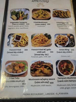  at Padma Vietnamese Restaurant in Pokhara