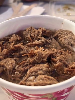 Mushroom Pho at Hop Vietnamese in Manchester