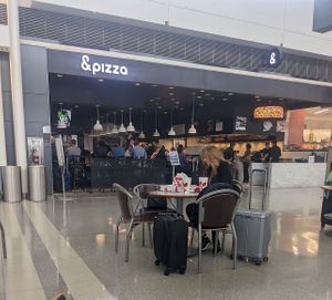   at IAD - &pizza - CC in Dulles