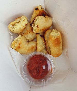 Cheezy bites at BOBA NA BABA - Bulgarian Vegan Kitchen - Cloud kitchen in East London
