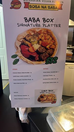   at BOBA NA BABA - Bulgarian Vegan Kitchen - Cloud kitchen in East London