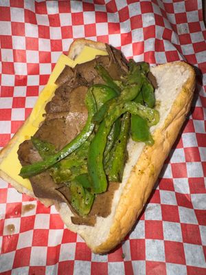 Italian “beef” at Chicago Not Dogs - XMarket in Chicago
