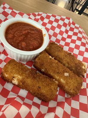 Mozzarella sticks  at Chicago Not Dogs - XMarket in Chicago