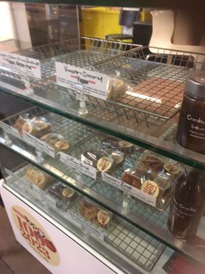 Market stall at Cookie Crumbs in Edmonton