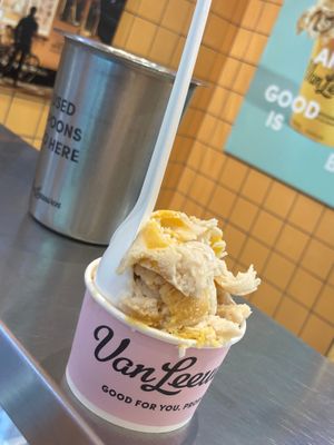 My cup o' vegan ice cream. at Van Leeuwen Ice Cream - 7th Ave in New York City