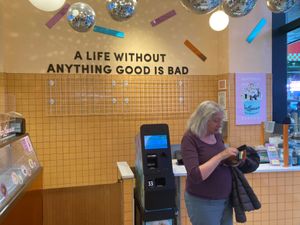 Inside at Van Leeuwen Ice Cream - 7th Ave in New York City