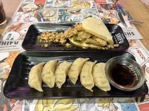 Bapao and dumplings  at Ramen Shifu - Mesa y López in Gran Canaria