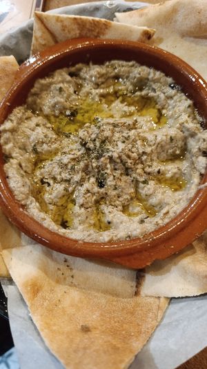 Babaganoush at Koshary Cairo in Berlin