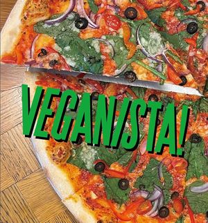 Vegan pizza at Pizzanista Tokyo  in Tokyo