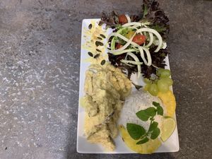 Médaillons végétales à l’indienne   at Aux P'Tits Couverts in Landerneau