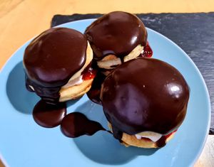 Cream Cakes at Loaf BnB in Berwick-upon-tweed