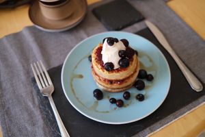 Homemade crumpets   at Loaf BnB in Berwick-upon-tweed