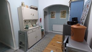 Kitchen area at Loaf BnB in Berwick-upon-tweed