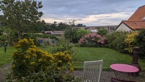 View from sitting room at Loaf BnB in Berwick-upon-tweed