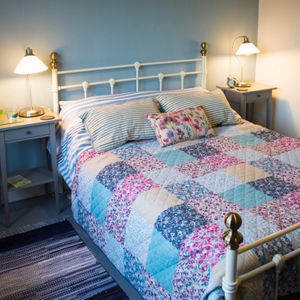 Beautiful bedroom with garden & river view. at Loaf BnB in Berwick-upon-tweed