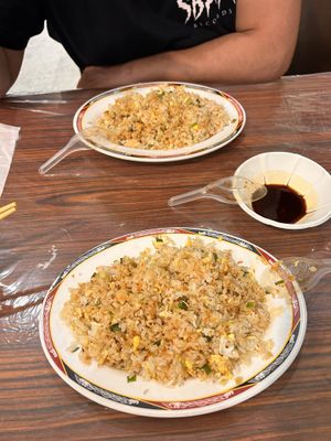 Vegetarian fried rice  at Famous Hotel Famous Restaurant - 名勝大飯店-名勝風味餐館 in Yuchi