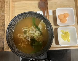 Vegan ramen  at Sarrbing in Ljubljana