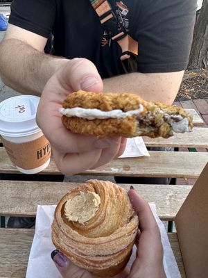 Both pastries   at Hyperion Coffee Co in Ypsilanti