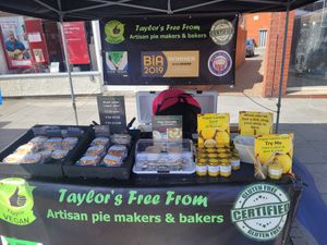 Taylor's Free From: Colwyn Bay Vegan Artisan Market May 2024 at Taylors Free From in Stoke-on-trent