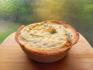 Grilled Vegetable Quiche (Baked). at Taylors Free From in Stoke-on-trent