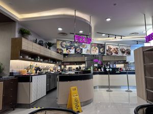 Shop counter  at Veggie House 一芳 - HarbourFront in Central Singapore