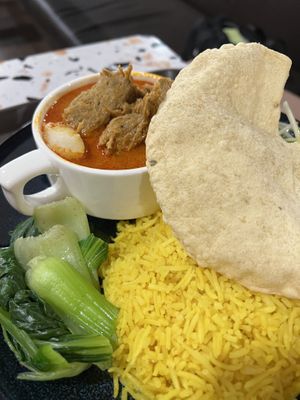 Briyani 8/10, most value for money and delicious!  at Veggie House 一芳 - HarbourFront in Central Singapore