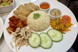 San Wei Fragrant Rice  at Veggie House 一芳 - HarbourFront in Central Singapore