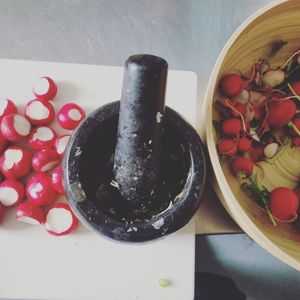 Local organic veg at Wild Flower Cafe  in Kilkenny